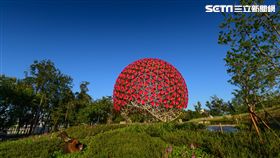 台中花博機械花〈聆聽花開的聲音〉／上銀科技授權提供