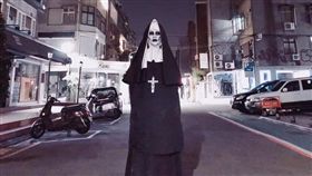 萬聖節,鬼修女,變裝,捷運,／翻攝自爆怨公社