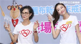 「與運將談菸害、破迷思」陳淑麗、李㼈、宋蘋恩。（記者林士傑/攝影）