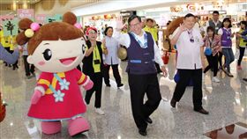 鄭文燦,音樂節,采盟,桃園機場,翻攝畫面