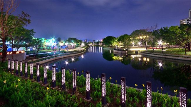 六大場館兩大廊道　花博建設落地生根
