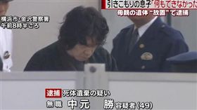 悲哀！40年不出門不說話　「繭居」宅男伴母屍生活2週（圖／翻攝自日本新聞網）