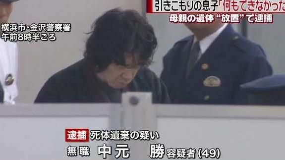 40年不出門　繭居男伴屍生活半個月