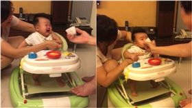 女嬰,髒話,奶凍,口頭禪（圖／翻攝自爆怨公社臉書）