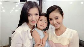 林心如林熙蕾兩人交情匪淺。（圖／翻攝自林心如微博）