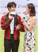 「種菜女神」首映發布會男女主角劉以豪、陳庭妮。（記者林士傑/攝影）