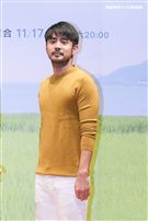 「種菜女神」首映發布會演員劉子千。（記者林士傑/攝影）