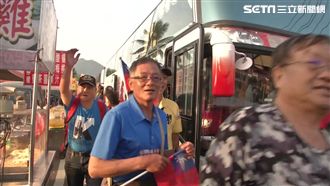 韓國瑜動員遊覽車　義勇軍接駁阻生計