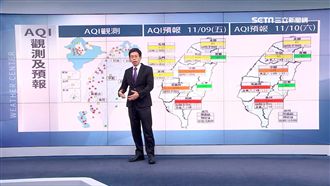 明北部空汙減緩　桃園以北變天轉濕涼