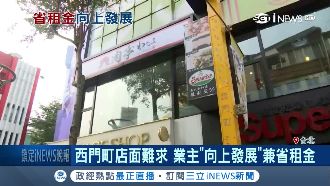 西門店面貴！3樓店面月省5到10萬
