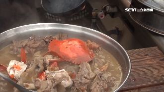 天冷吃補！薑母鴨+紅蟳　海陸好味道