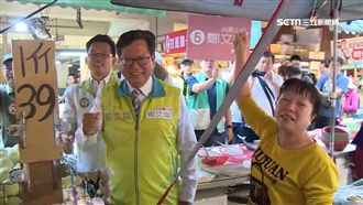 鄭文燦拚連任　凌晨連跑3市場拜票