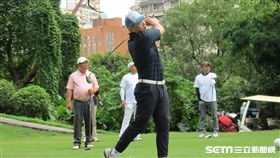 ▲彭政閔出席慈善高球賽。（圖／記者蕭保祥攝影）
