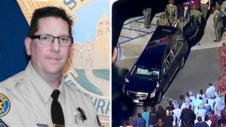 殉職警與妻道別　「我愛妳」成遺言…