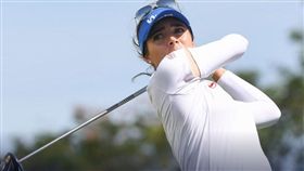 茲在生日當天打出一桿進洞。（圖／翻攝自LPGA官網）