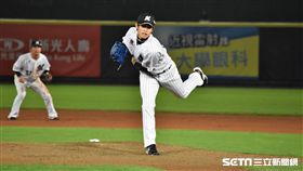 千葉羅德海洋台灣投手陳冠宇。（圖／記者王怡翔攝影）