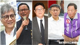 台北市長候選人,李錫錕,柯文哲,姚文智,丁守中,吳蕚洋（組圖／資料照）