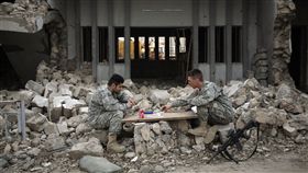 美伊戰爭。（圖／美聯社／達志影像）