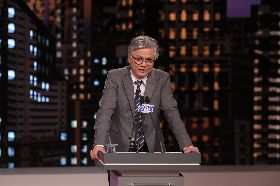 吳(萼)洋出席台北市長選舉辯論會