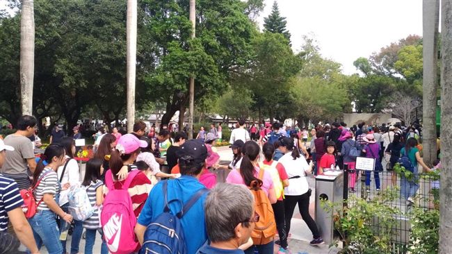 花博正夯　單日上午入園人數破記錄