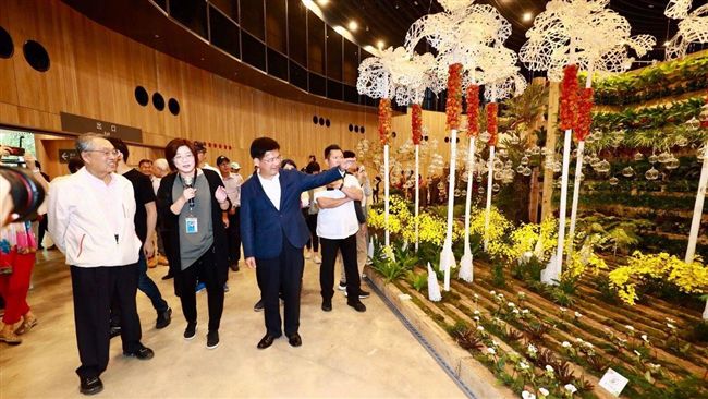 業界大老都造訪　力讚花博用心