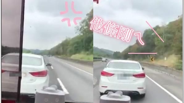 遊覽車遭急煞逼車　乘客怒：他條剛ㄟ