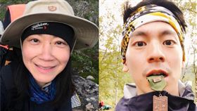 林柏宏與曲家瑞因為健行成為好友。（圖／翻攝自林柏宏、曲家瑞臉書）