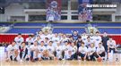 台韓明星公益籃球賽雙方隊員合照。（記者林士傑/攝影）