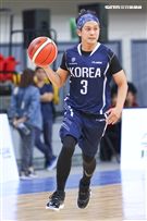 台韓明星公益籃球賽韓國明星隊權成民。（記者林士傑/攝影）