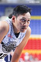 台韓明星公益籃球賽台灣明星隊艾力克斯。（記者林士傑/攝影）