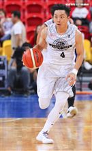 台韓明星公益籃球賽台灣明星隊坤達。（記者林士傑/攝影）