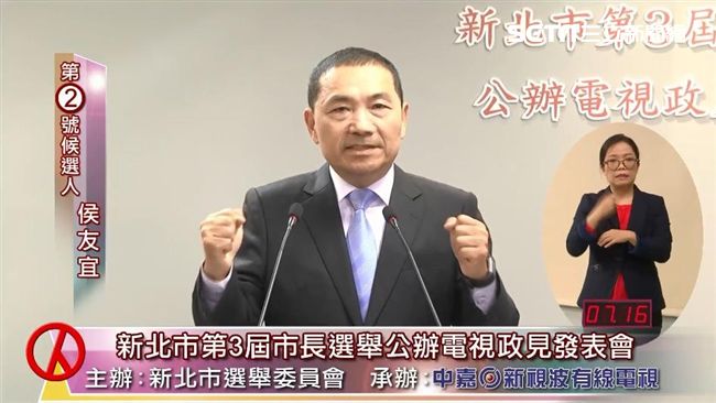 新北辯論／侯友宜再提三環三線