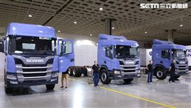 SCANIA歐盟6期新車。（圖／鍾釗榛攝影）