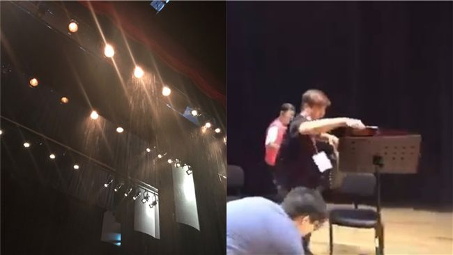 扯！彩排中警報亂響灑水　設備全泡湯