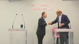 新北市長選舉政見發表會　侯友宜蘇貞昌