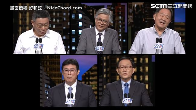 台北市候選人組男團　網：超美聲
