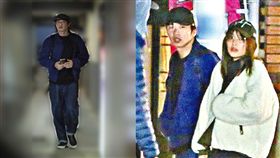 田中圭被目擊與內田里央在深夜餐廳私聚。（圖／翻攝自《女性SEVEN》）