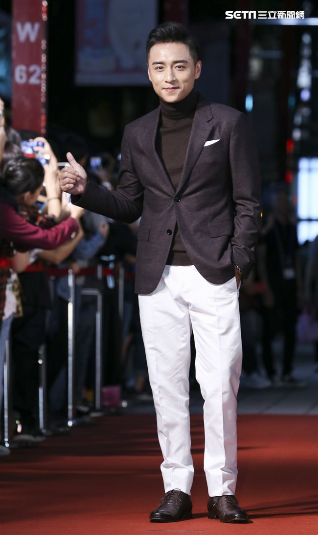 「人面魚紅衣小女孩外傳」電影演員鄭人碩。（記者林士傑/攝影）