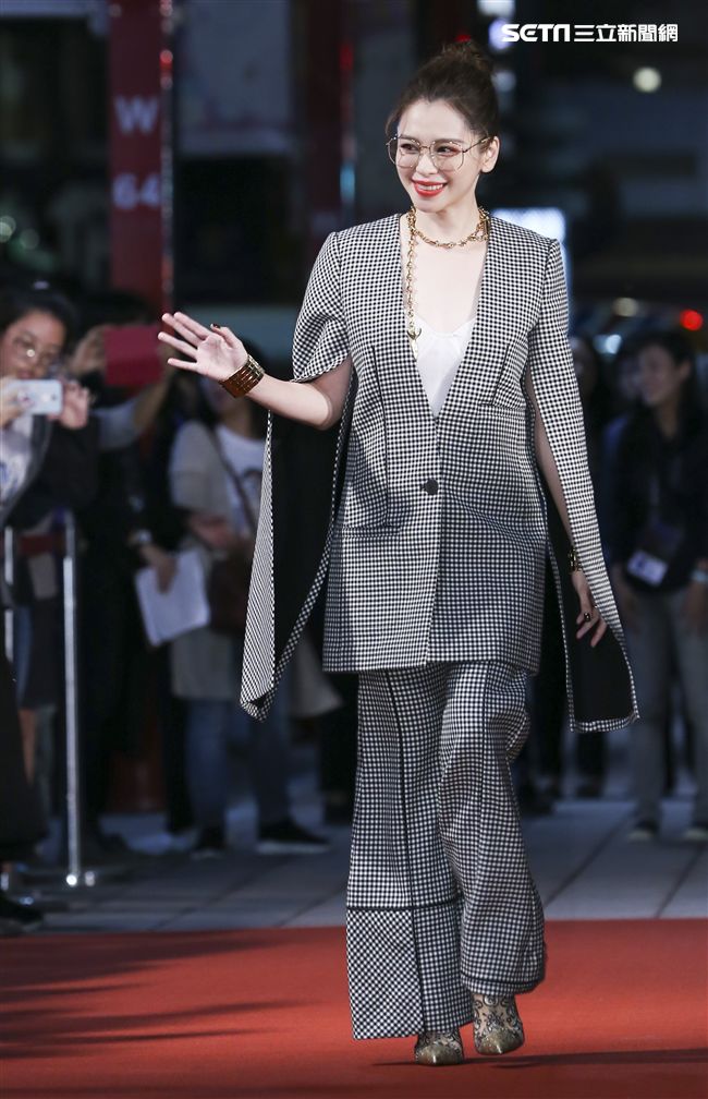 「人面魚紅衣小女孩外傳」電影演員徐若瑄。（記者林士傑/攝影）