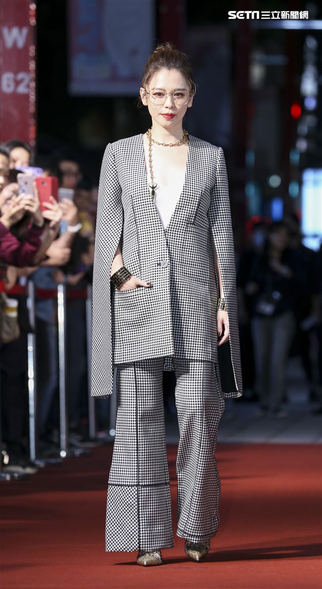 「人面魚紅衣小女孩外傳」電影演員徐若瑄。（記者林士傑/攝影）