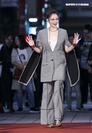 「人面魚紅衣小女孩外傳」電影演員徐若瑄。（記者林士傑/攝影）