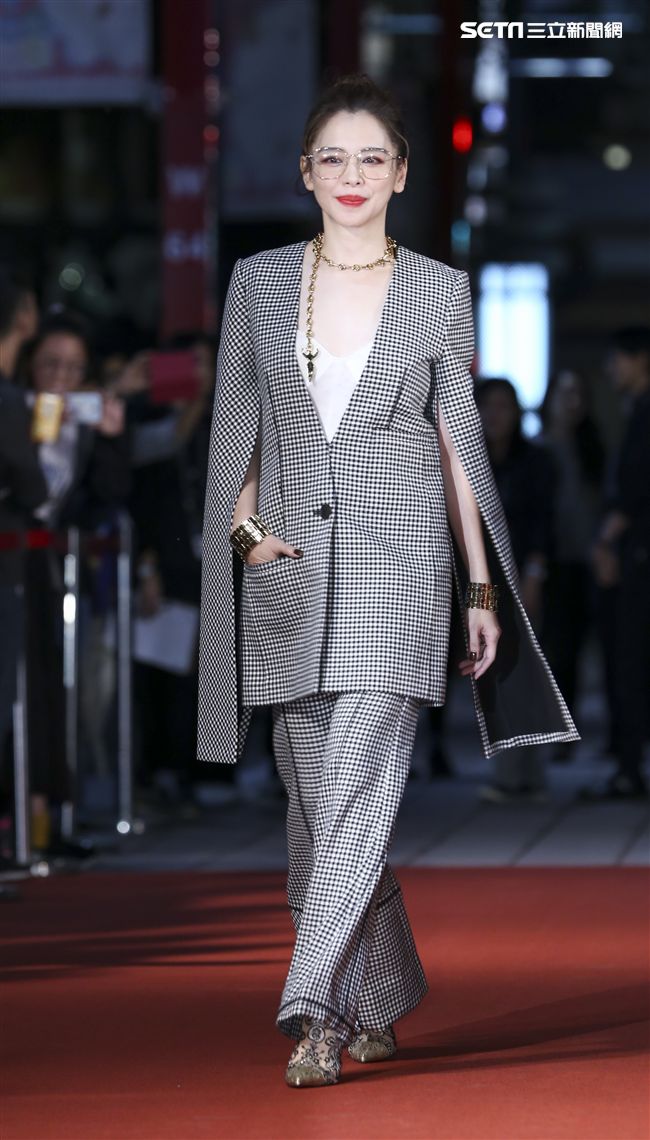 「人面魚紅衣小女孩外傳」電影演員徐若瑄。（記者林士傑/攝影）