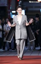 「人面魚紅衣小女孩外傳」電影演員徐若瑄。（記者林士傑/攝影）