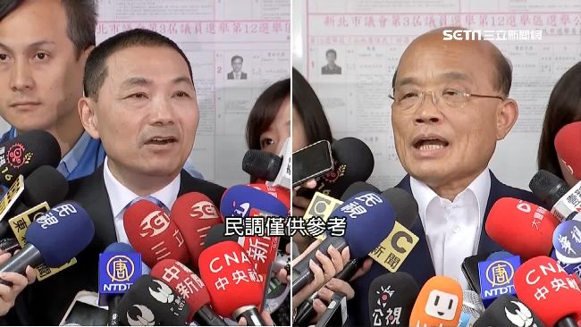 藍綠大車拚　蘇貞昌、侯友宜政見奉上