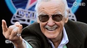 （圖／翻攝自微博）漫威,Marvel,史丹李,Stan Lee,離世,客串之王