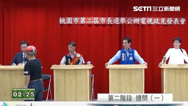 桃園版蜂蜜檸檬？他辯論中要鄭喝一口