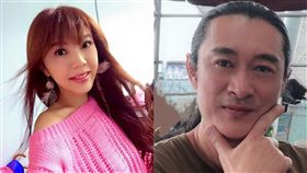 劉樂妍、黃安。（翻攝自微博）