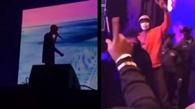 舞台上高呼「出櫃宣言」？傑登史密斯認愛Tyler（翻攝自／ViralWavetv Entertainment YouTube）