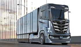Nikola Tre氫燃料曳引車。（圖／翻攝網站）
