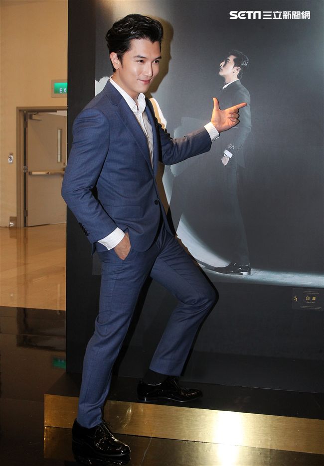 邱澤主演「誰先愛上他的」入圍第55屆金馬獎最佳男主角。（記者邱榮吉/攝影）